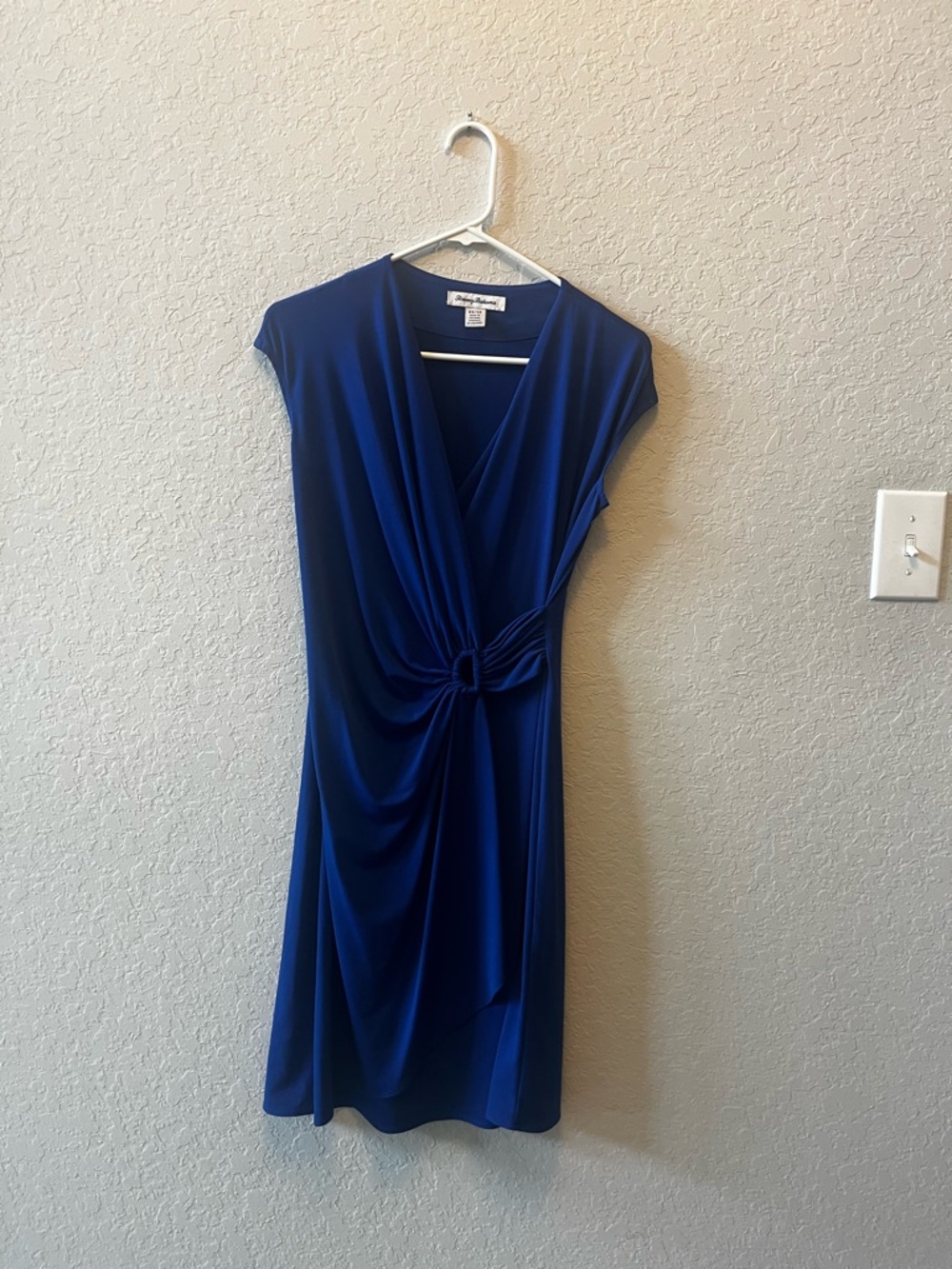 Tommy Bahama  Cobalt Blue Knot-Detail Midi Dress